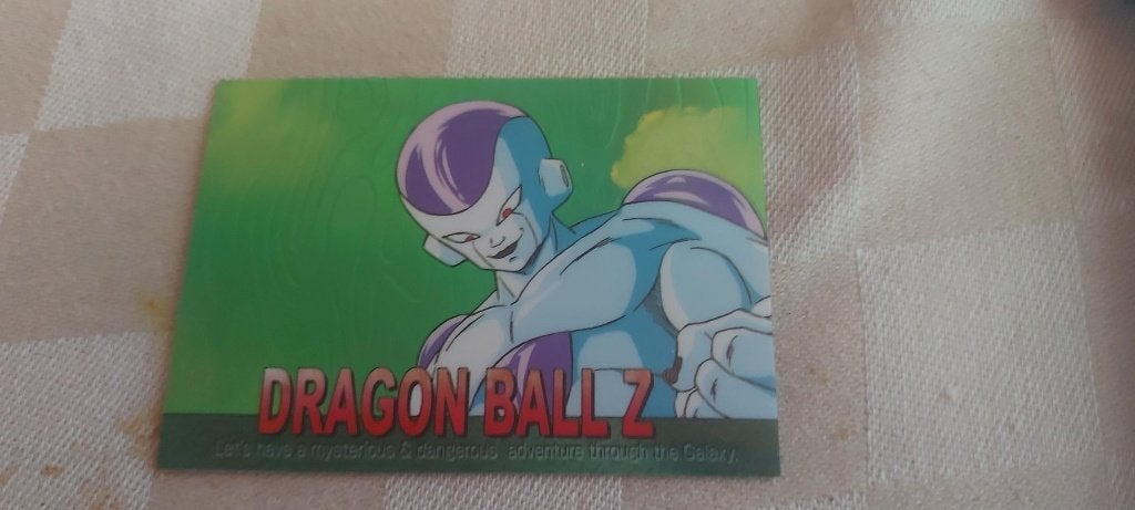 Dragonball Z Card Reverseholo Frieza regarde vers le bas, Hobby & Loisirs créatifs, Enlèvement ou Envoi, Comme neuf, Cartes en vrac