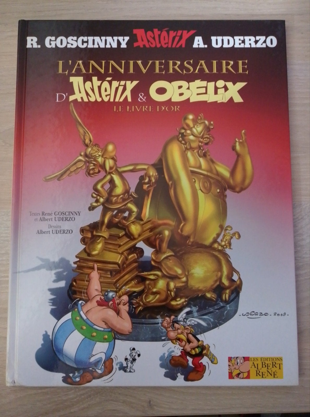 Astérix: l'anniversaire d'Astérix et Obélix le livre d'or, Boeken, Ophalen of Verzenden