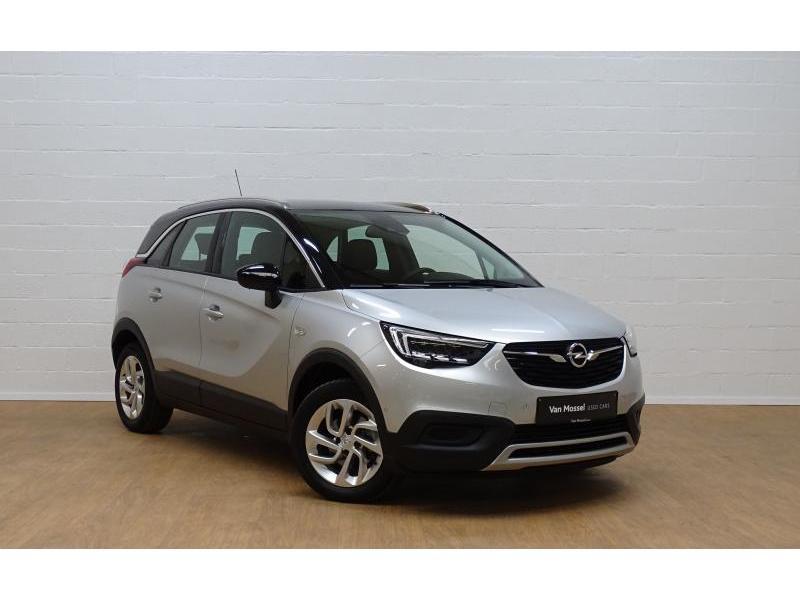 Opel Crossland X 1.2 Innovation, Auto's, Voorwielaandrijving, Stof, Gebruikt, Zwart