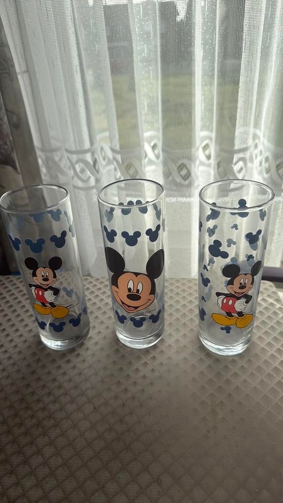 Disney glazen, Verzamelen, Ophalen, Zo goed als nieuw, Frisdrankglas