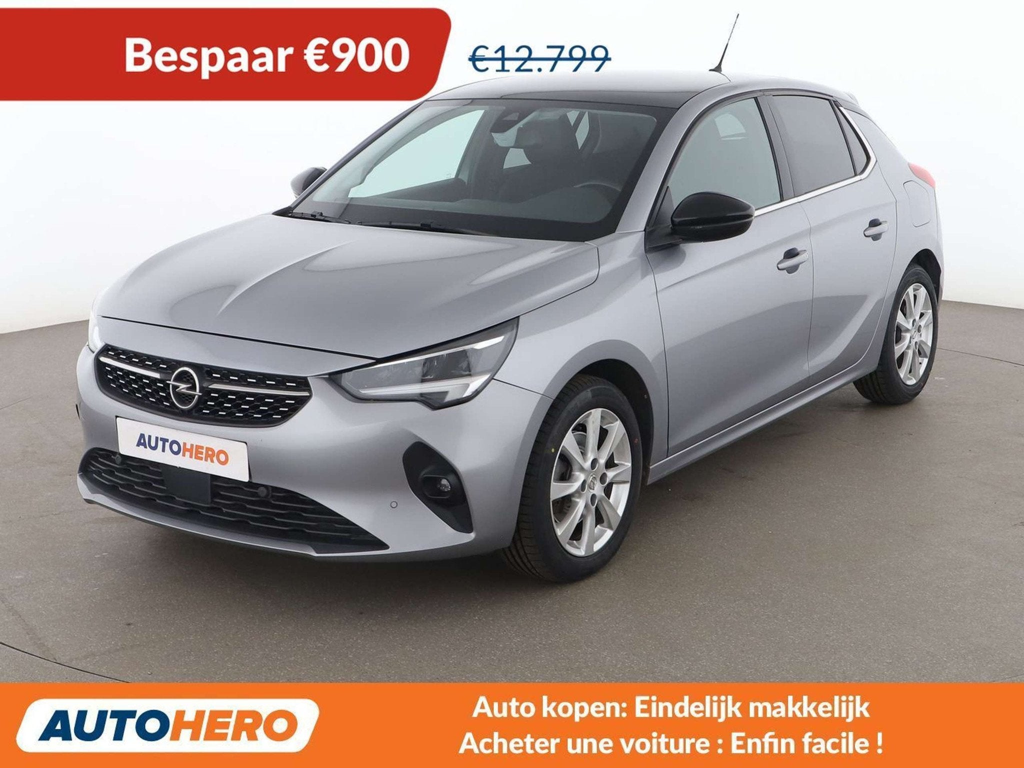 Opel Corsa 1.2 Turbo Elegance (bj 2020), Auto's, Voorwielaandrijving, Stof, 1199 cc, 1165 kg