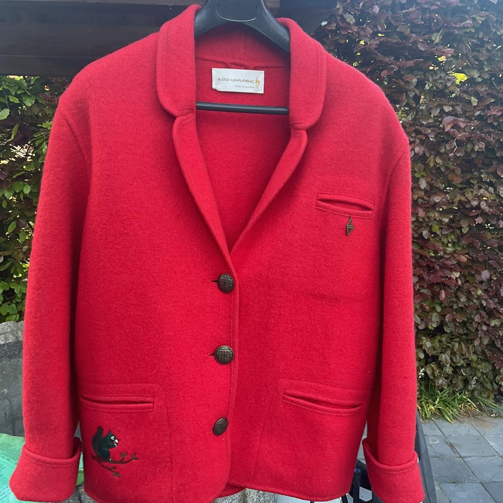 Wollen damesvest KITZ-PICHLER (made in Austria), Enlèvement ou Envoi, Comme neuf, Taille 42/44 (L)
