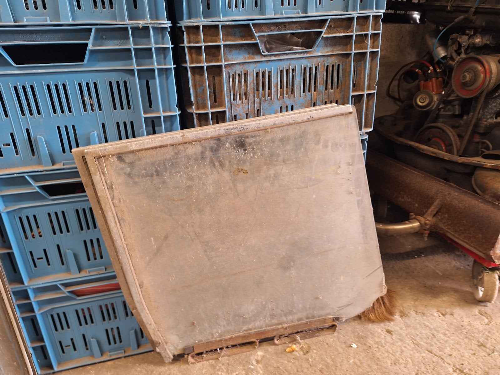 deux fenêtres de porte d'un cabriolet Beetle, Enlèvement ou Envoi