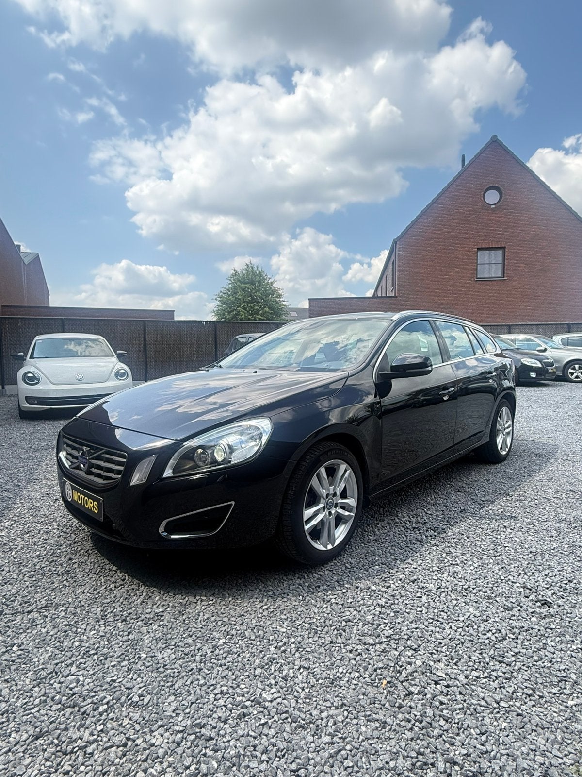Volvo V60 D2 1.6 Diesel – Full Option – 147.000 km –, Auto's, Euro 5, Zwart, 5 deurs, 92 g/km