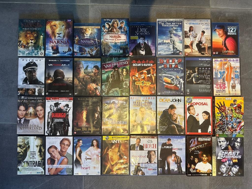 DVD Collectie met bekende titels - Batman, Avangers, etc., Alle leeftijden, Ophalen of Verzenden, Zo goed als nieuw, Boxset