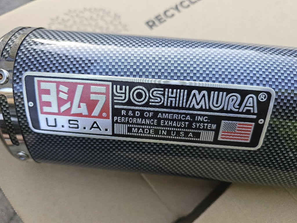 Yoshimura carbon uitlaat voor motor/scooter, Motoren, Onderdelen | Merk-onafhankelijk, Gebruikt, Ophalen