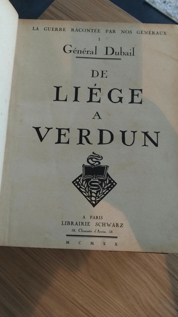 La guerre 1914-1918 in 3 delen, Avant 1940, Général, Enlèvement, Utilisé