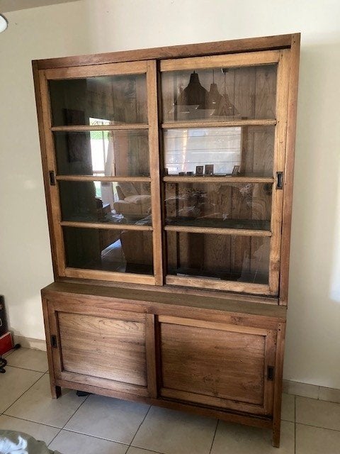 Teak kast, Huis en Inrichting, Ophalen, Teakhout