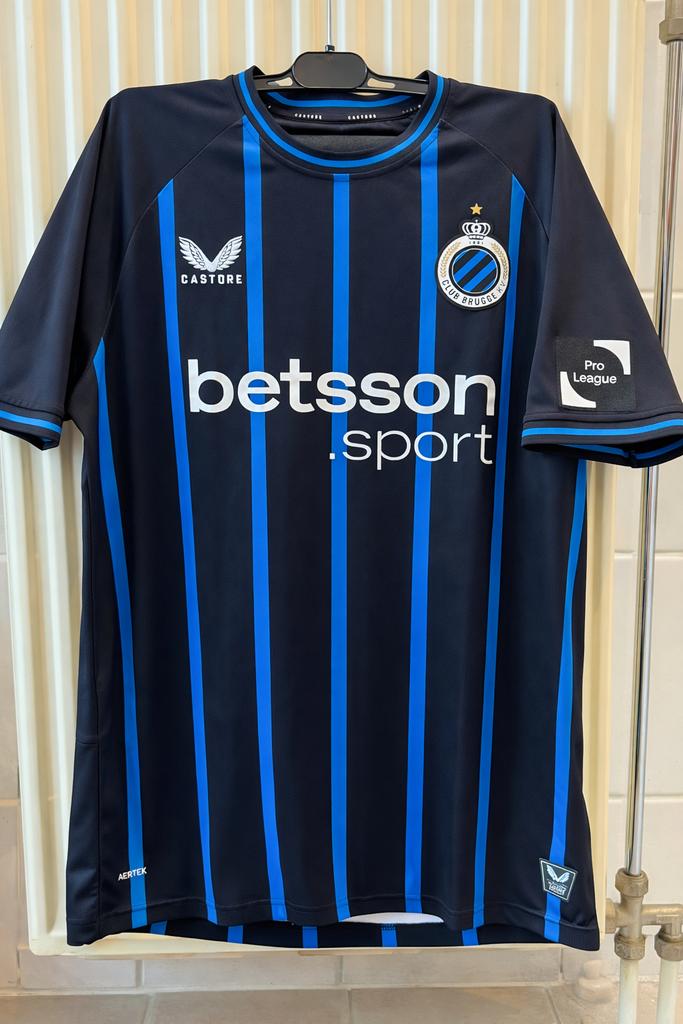 Club Brugge 25/26 Jupiler Pro League Wedstrijdshirt, Taille S, Enlèvement, Comme neuf, Maillot