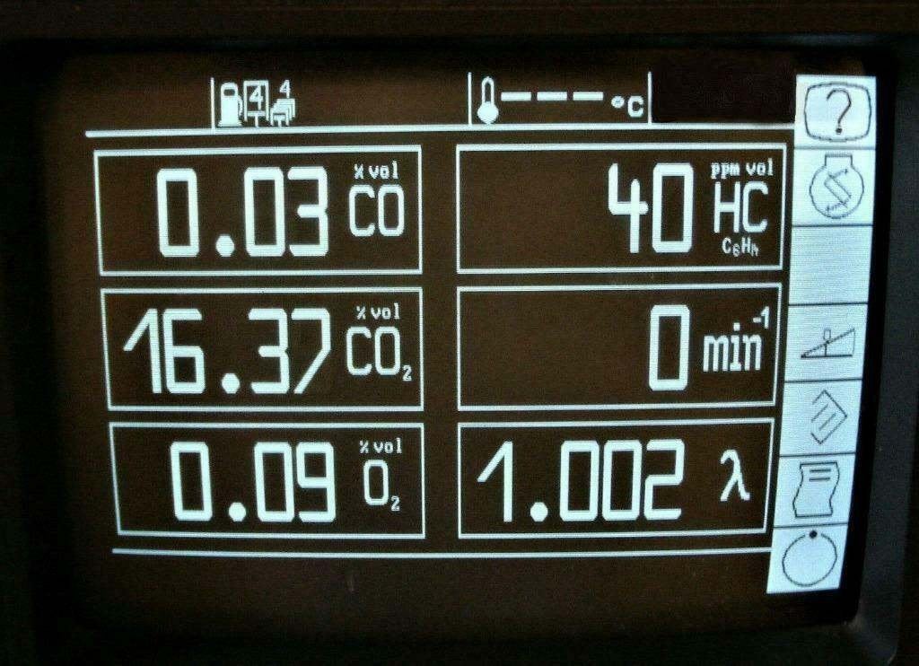 4 GAS CO / Tester Gastester uitlaatgastester Viergastester, Auto diversen, Ophalen, Gebruikt