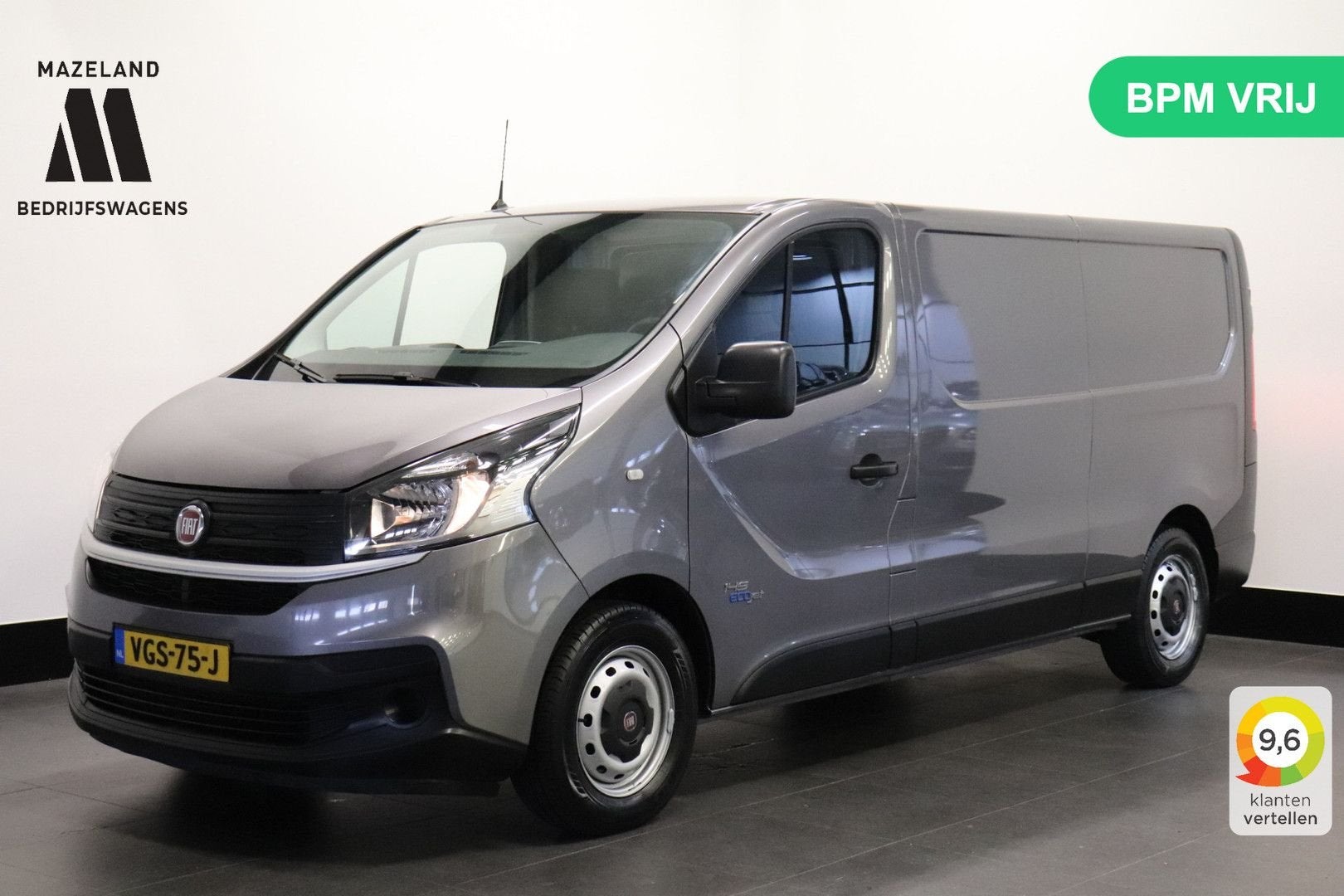 Fiat Talento 2.0 MultiJet 145PK L2 EURO 6 - Airco - Cruise -, Auto's, Bestelwagens en Lichte vracht, Parkeersensor, Zilver of Grijs