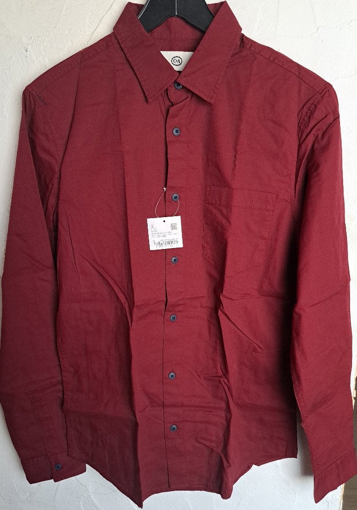 Nieuwe Rode Hemd C&A Maat S, Kleding | Heren, Overhemden, Halswijdte 38 (S) of kleiner, Nieuw, Rood, C&A