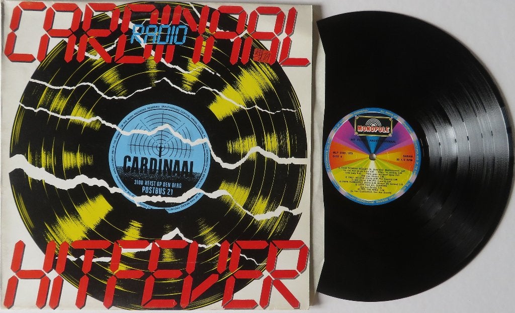 Radio Cardinaal - Hitfever. Lp, LP, Gebruikt, Ophalen of Verzenden, Complilatie