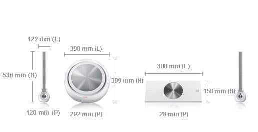 SAMSUNG HD-D7200 400W, Auto diversen
