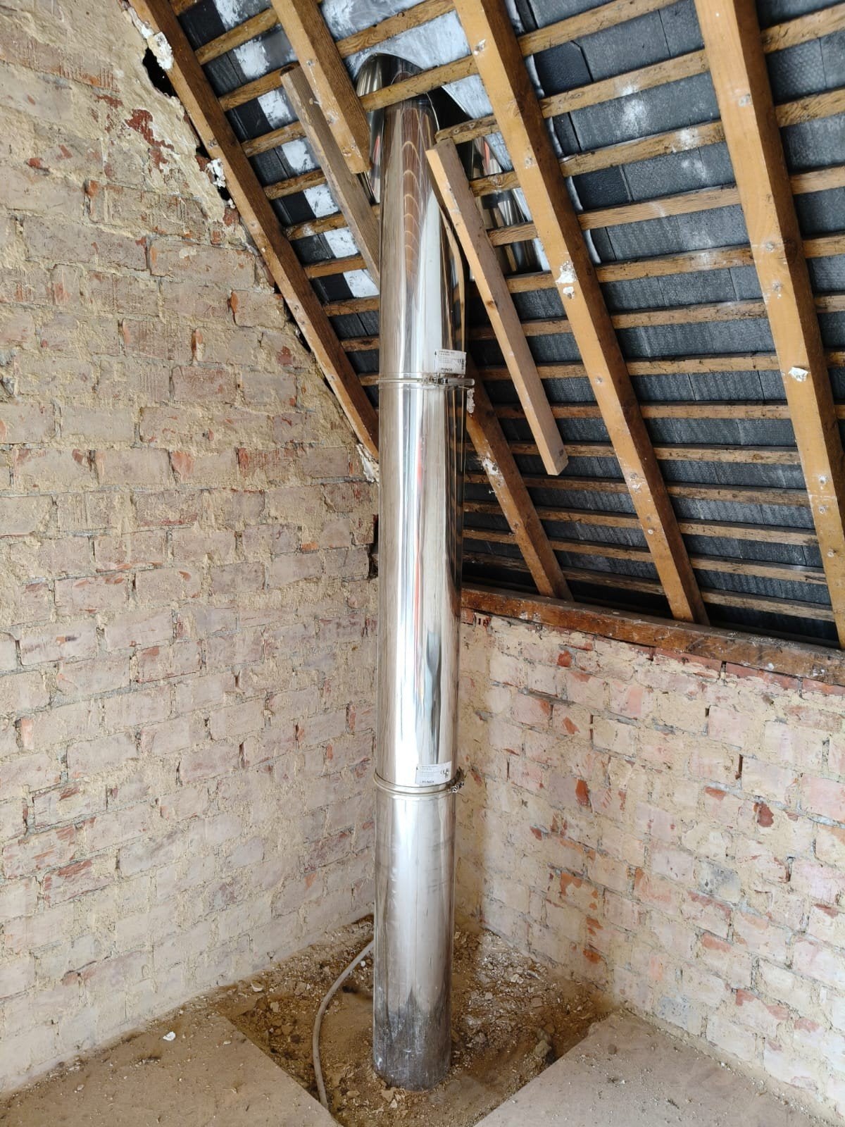 Supra houtkachel 9kw, Ophalen, Houtkachel, Zo goed als nieuw, Vrijstaand