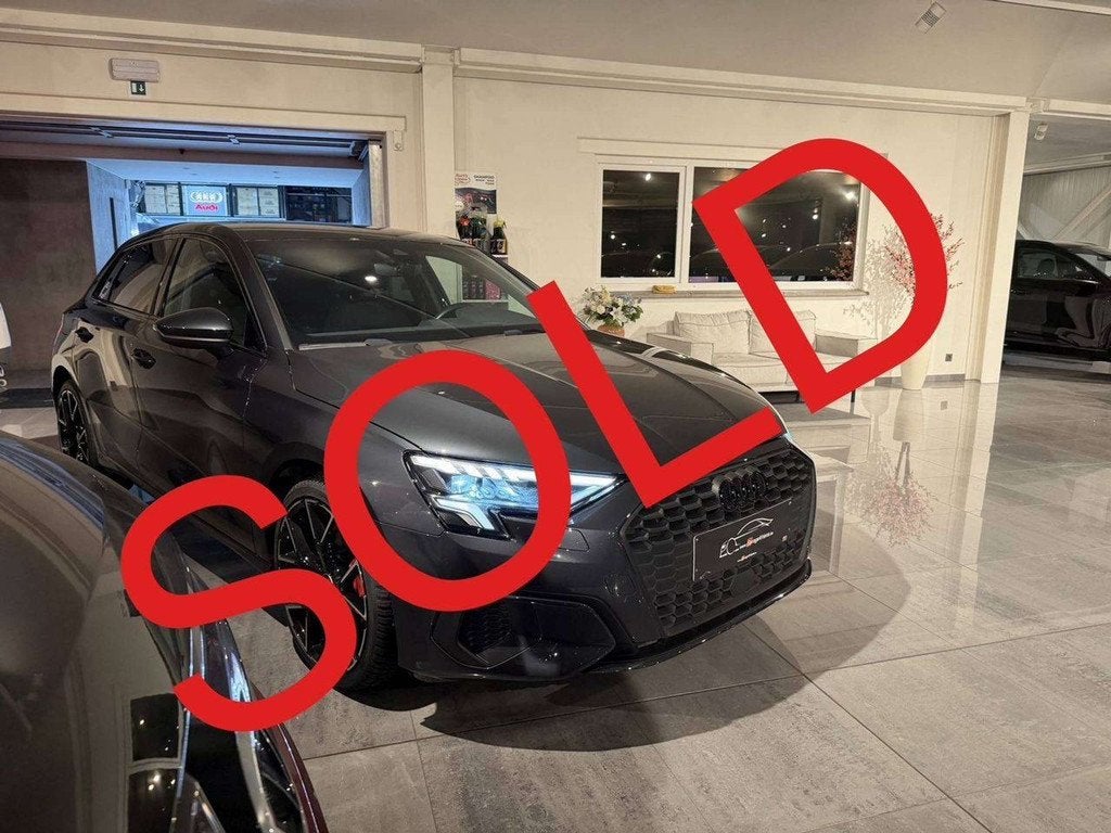 Audi A3 SOLD BIJ GARAGE VRIENS YVES BV! (bj 2023, automaat), Auto's, Audi, Stof, Gebruikt, 1770 kg, Adaptive Cruise Control