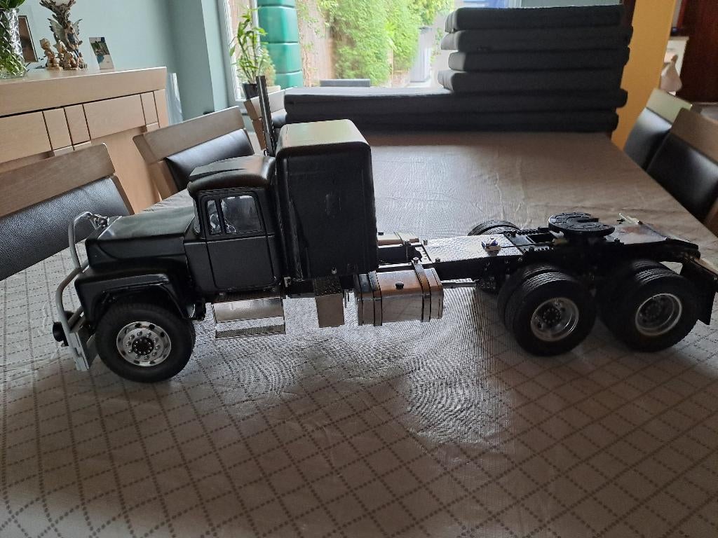 Mack RL 700L Rubber duck, Ophalen, Gebruikt, Schaal 1:14, Elektro