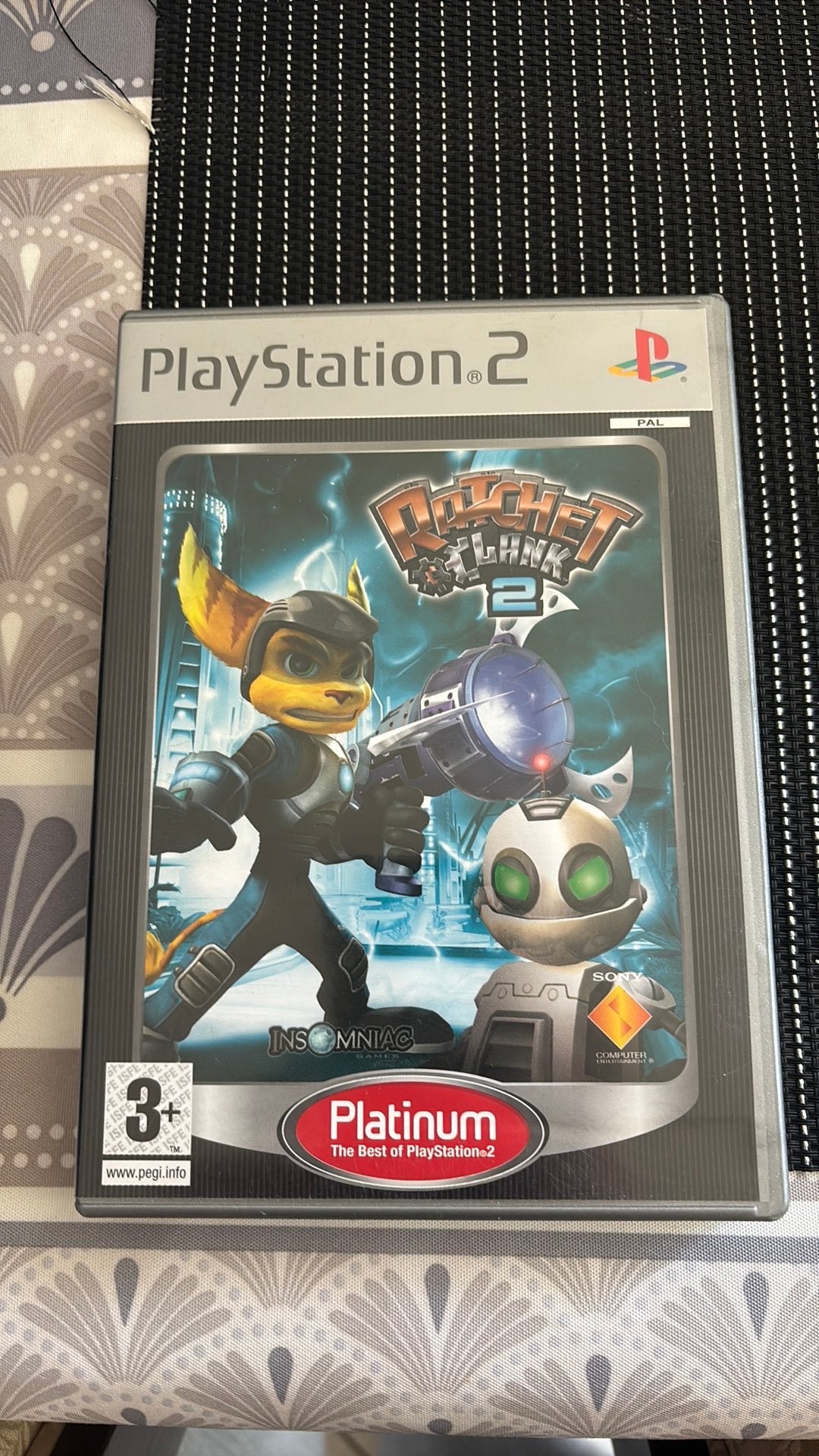 Ratchet & Clank 2 Platinum Edition op PlayStation 2, 1 speler, Zo goed als nieuw, Vanaf 3 jaar, Ophalen