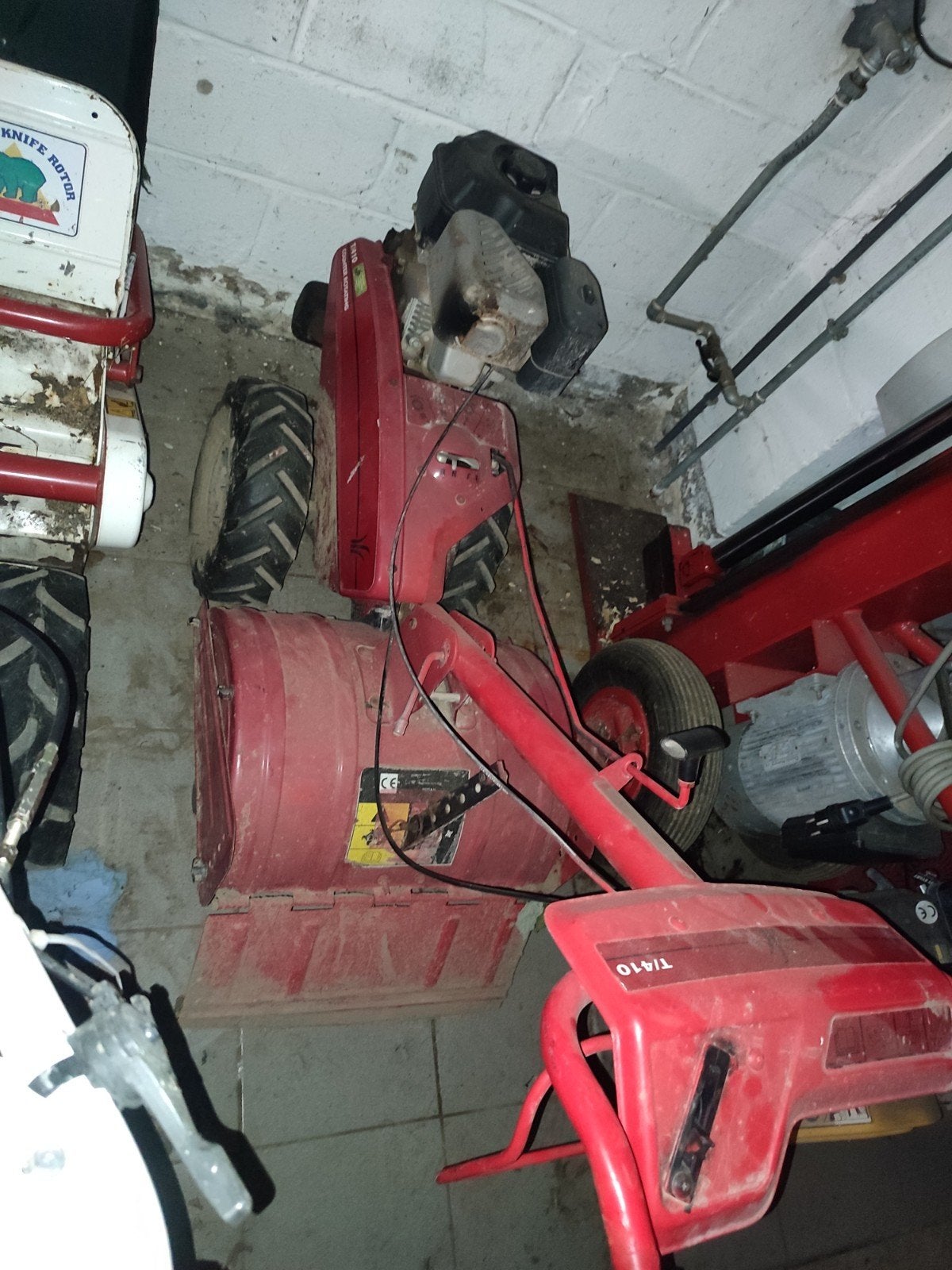 bakfrees mtd t/410, Enlèvement