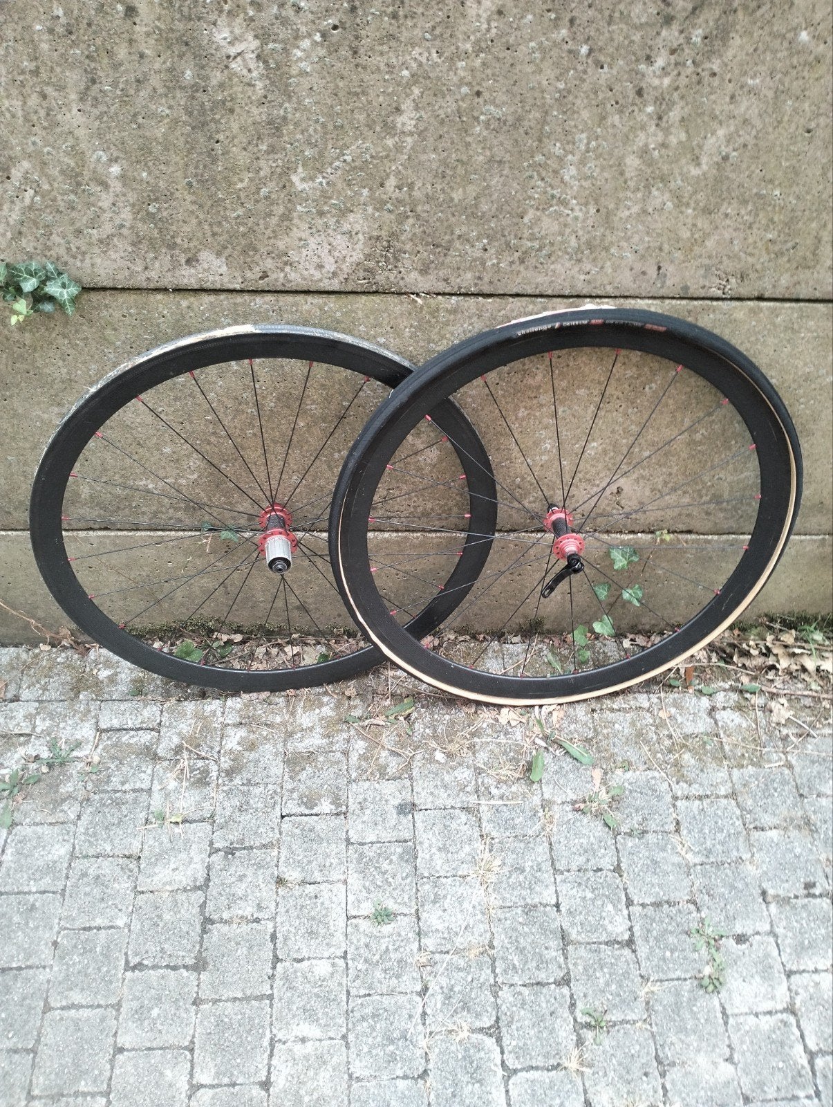 carbon wielen 28 inch goede staat nog, Fietsen en Brommers, Fietsonderdelen, Ophalen, Carbon