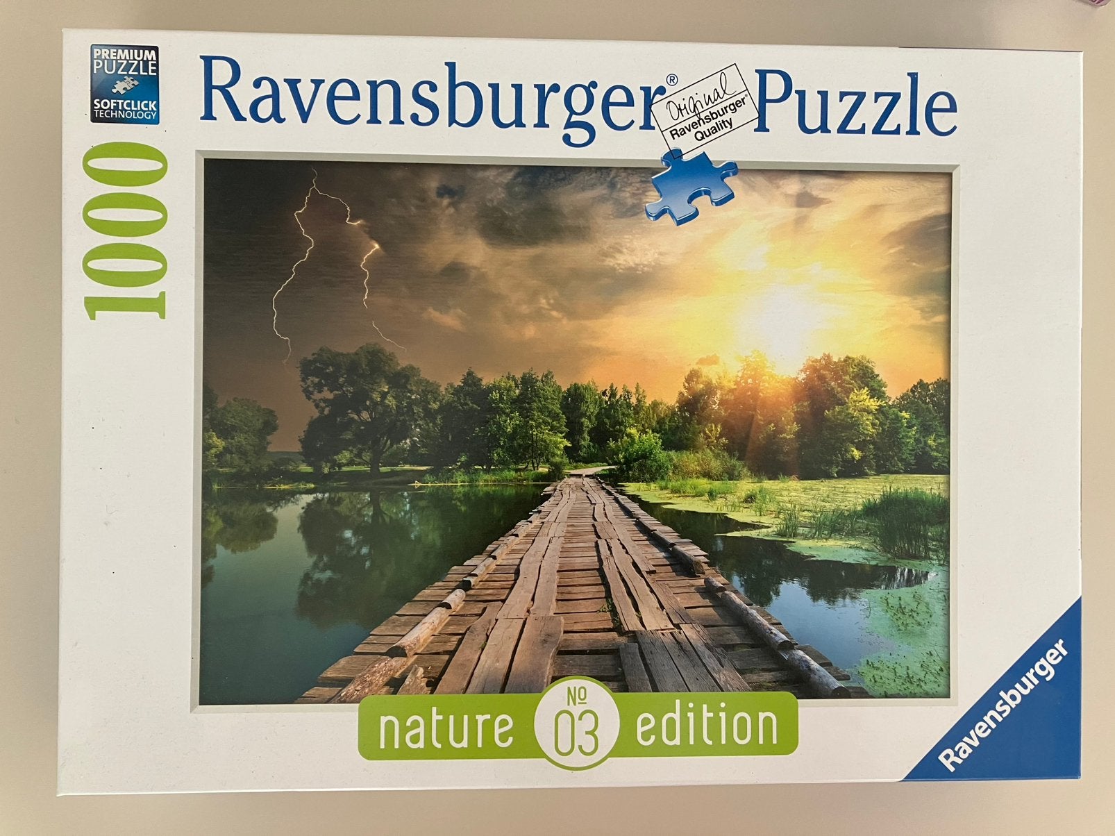 Puzzel 1000 stukken - Nature edition n. 3 - Ravensburger, Ophalen of Verzenden, 500 t/m 1500 stukjes, Zo goed als nieuw, Legpuzzel