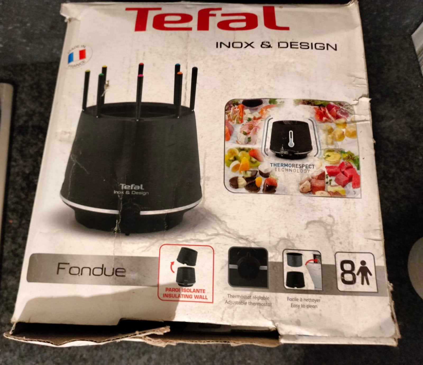 Appareil à fondue Tefal EF2658, Electroménager, Appareils à gourmet, Enlèvement