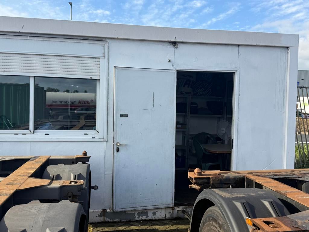 Bureaucontainer / Werfcontainer in zeer goede staat, Bricolage & Construction, Enlèvement, Comme neuf