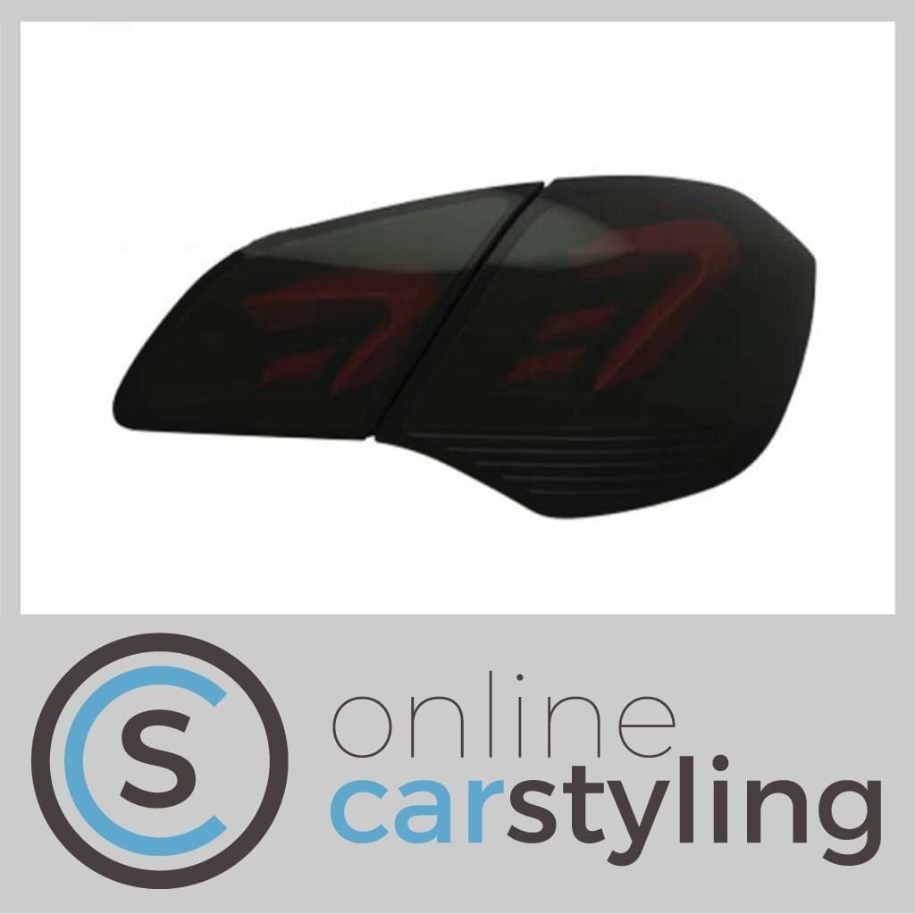 LED Achterlichten Opel Astra J Hatchback Zwart Lightbar Desi, Auto-onderdelen, -, -, Opel, Nieuw