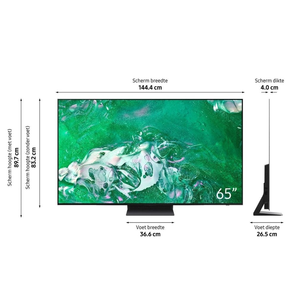 Samsung qe65s92d oled 5 maanden jong Met garantie, TV, Hi-fi & Vidéo, Télévisions, Comme neuf, Enlèvement, 4k (UHD), Smart TV