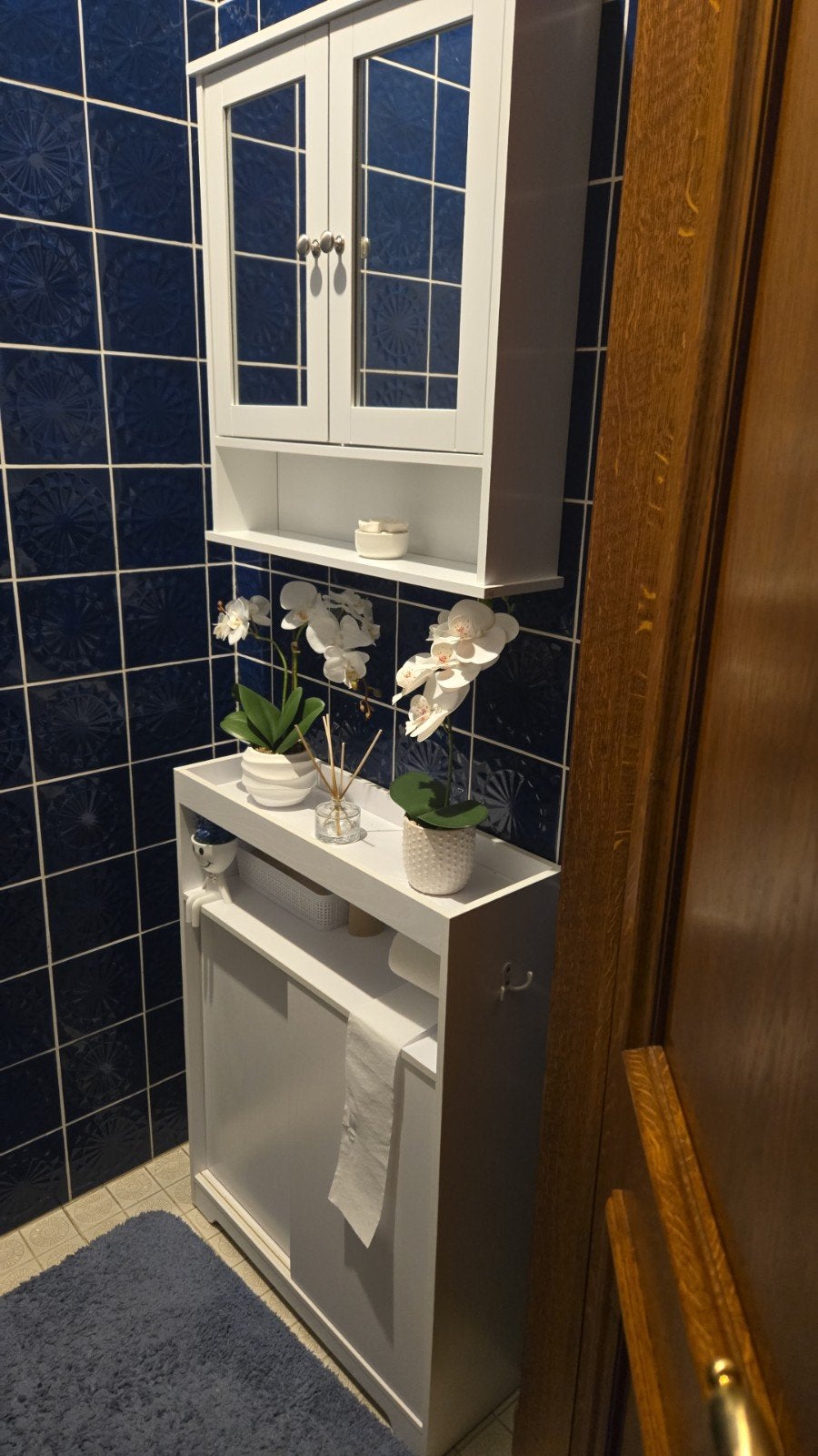 wc kast, Ophalen