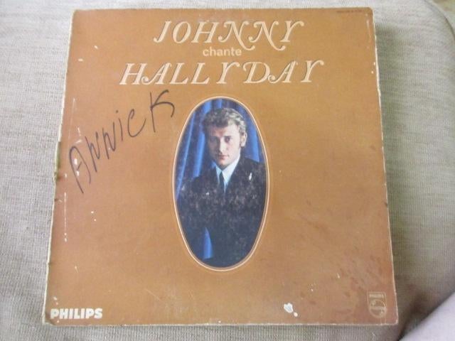 LP Johnny Hallyday Johnny Chante Hallyday, Ophalen of Verzenden, Gebruikt, 12 inch, R&B en Soul