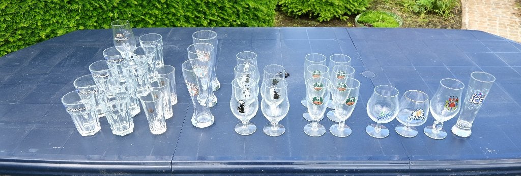 Bierglazen, Verzamelen, Ophalen, Zo goed als nieuw, Bierglas