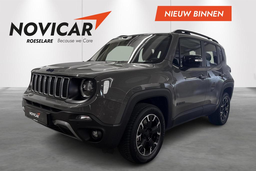 Jeep Renegade 1.3 Turbo T4 190 4xe ATX Upland, Automaat, Stof, Gebruikt, Zwart