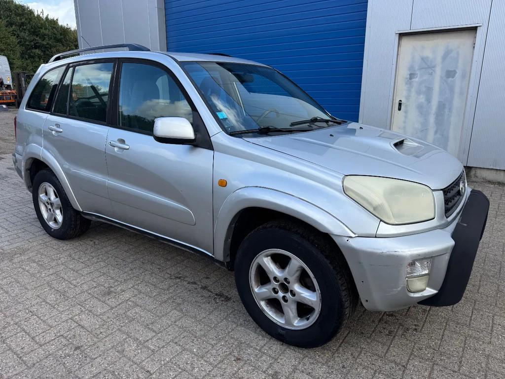 Toyota RAV4 *AIRCO-CLIME-5DOOR* (bj 2002), Argent ou Gris, Achat, Entreprise, Boîte manuelle