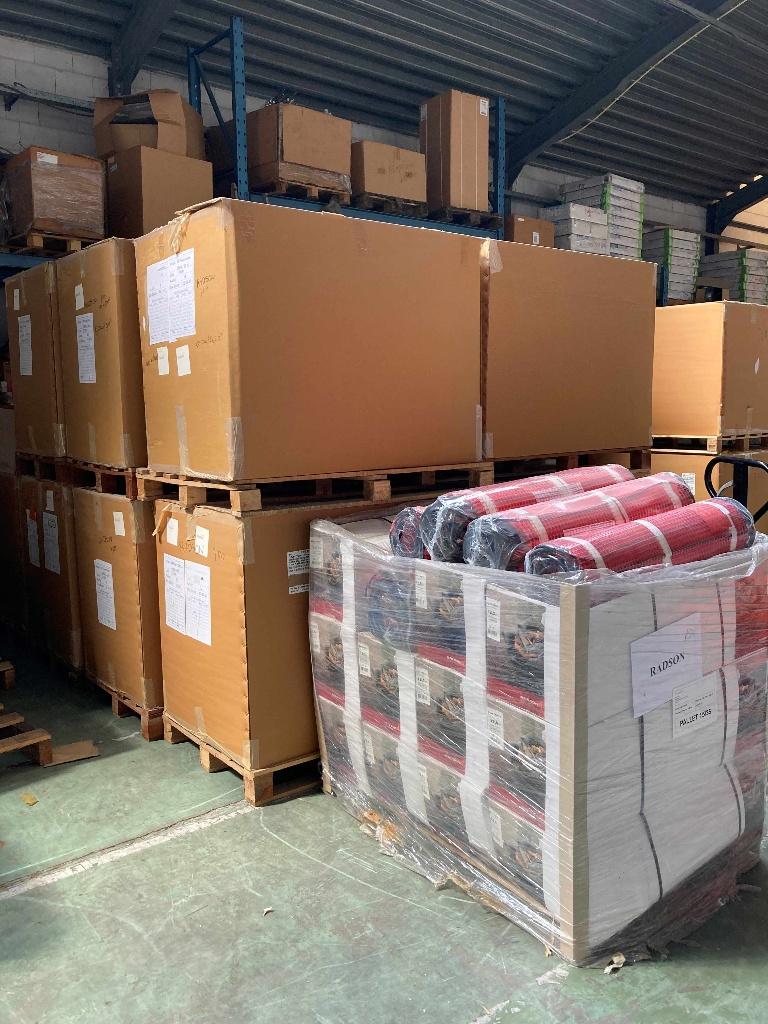 Elektr.Vloerverwarming 1 tot 26m2 Magnum/Radson. VANAF €29,=, Bricolage & Construction, Enlèvement, Haut rendement (HR), Autres types