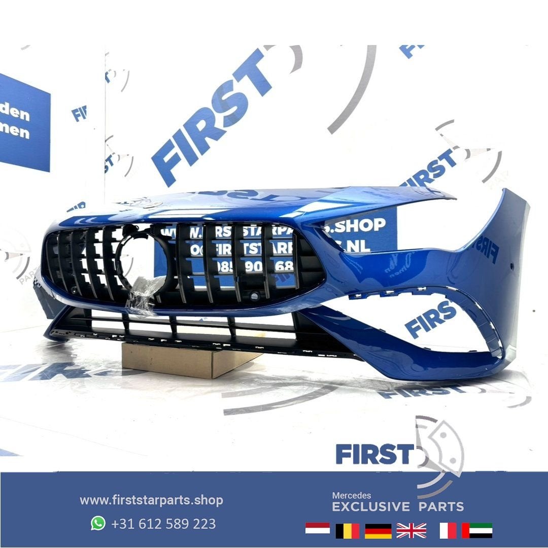 W118 CLA FACELIFT BUMPER + GT GRIL A1188804803 CLA35 AMG 202, Gebruikt, -, Voor, Ophalen of Verzenden