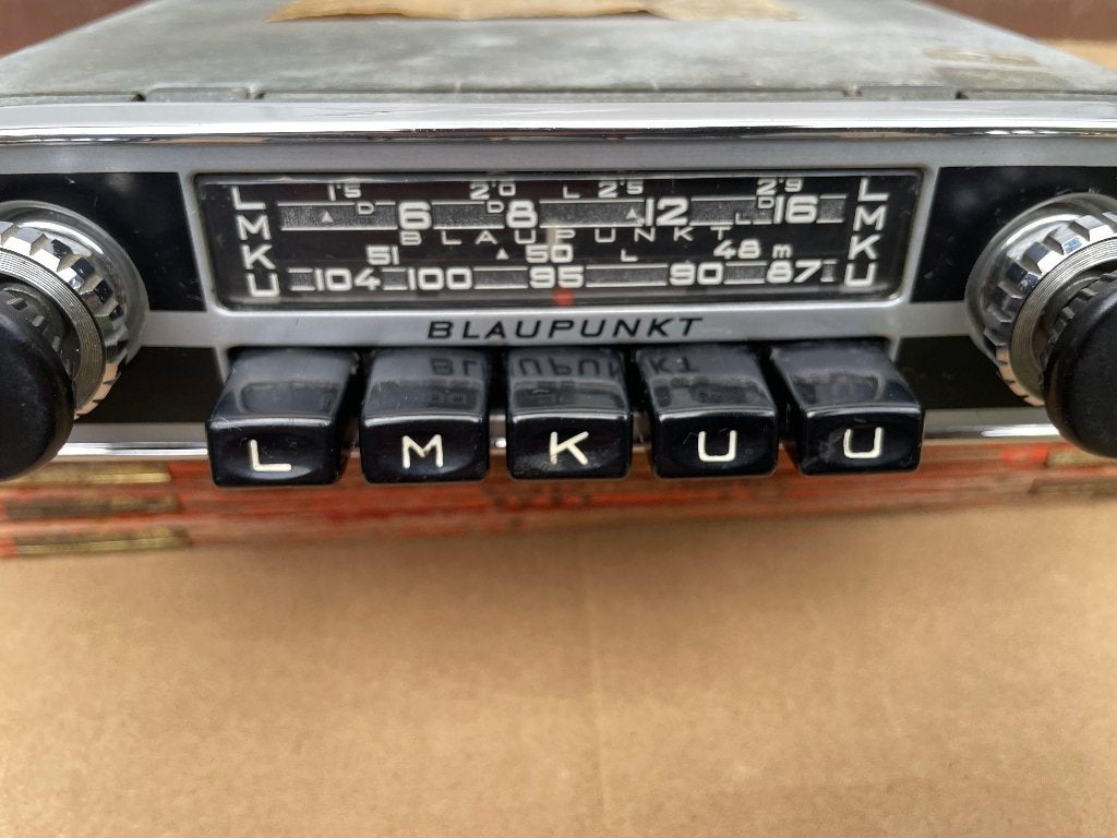 Radio Blaupunkt Frankfurt LMKU 1967 6/12 V classe premium, Autos : Pièces & Accessoires, Enlèvement ou Envoi, Utilisé, Alfa Romeo