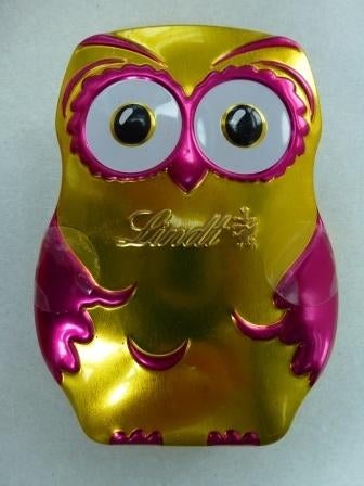 boîte en fer blanc vide Lindt owl, Enlèvement ou Envoi, Comme neuf, Autre, Autres marques