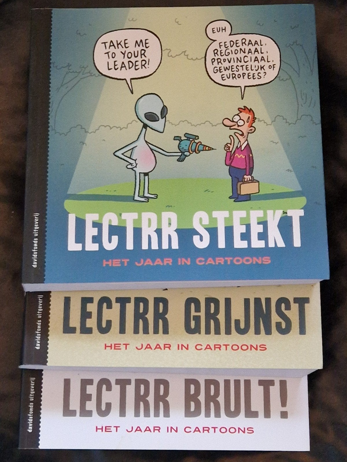 LECTRR - grijnst, brult en steekt - 2012 2013 2016, Boeken, Ophalen
