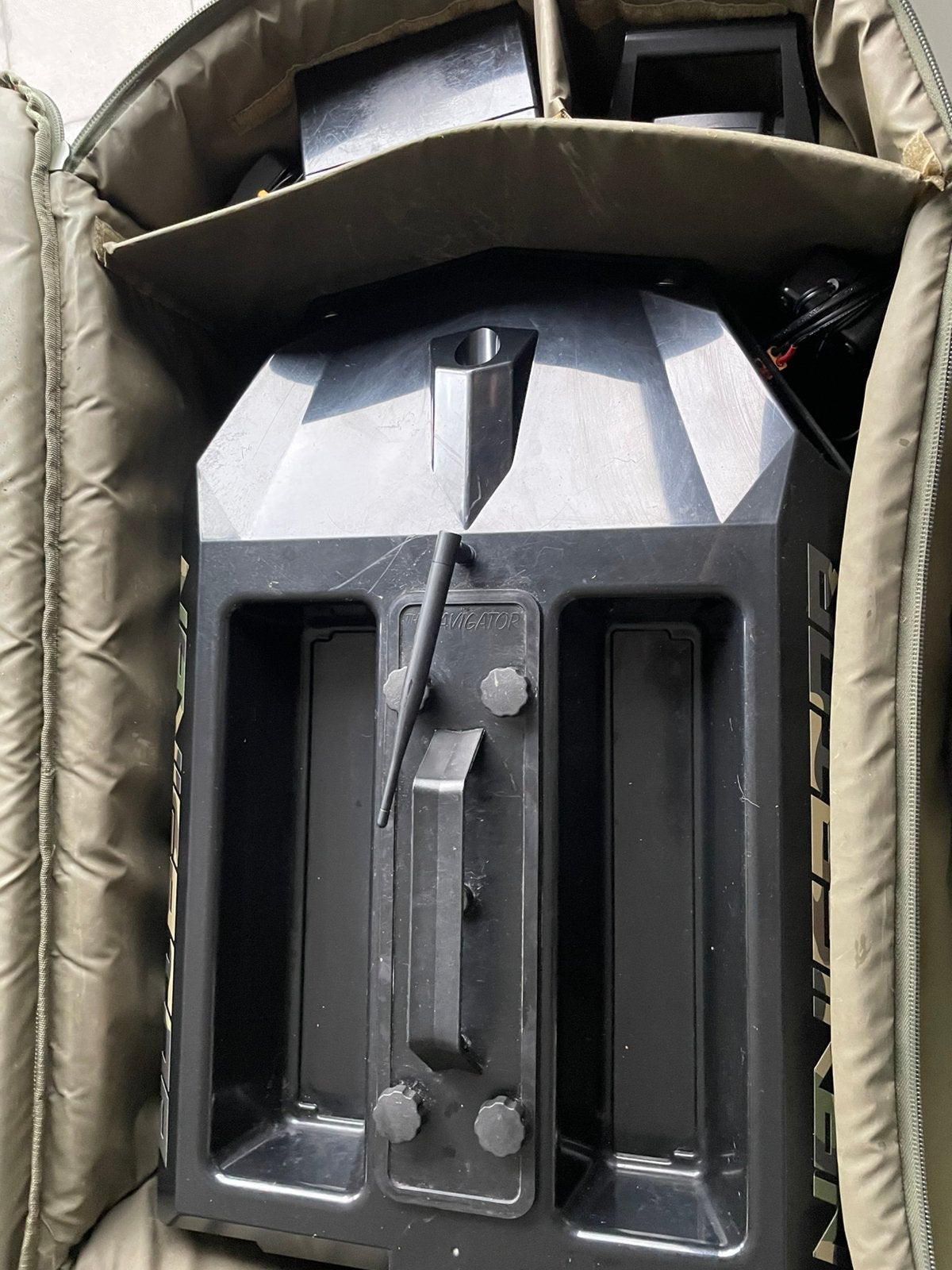 Navigator voerboot+toslon tf500 dieptemeter, Ophalen, Zo goed als nieuw
