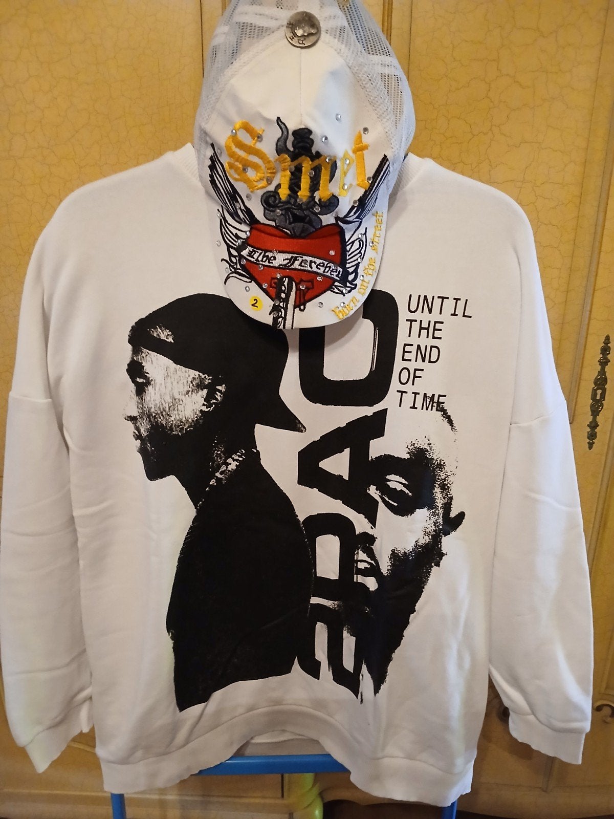 Rapper 2 Pac sweater  en love pet, Vêtements | Hommes, Pulls & Vestes, Enlèvement ou Envoi, Taille 52/54 (L)