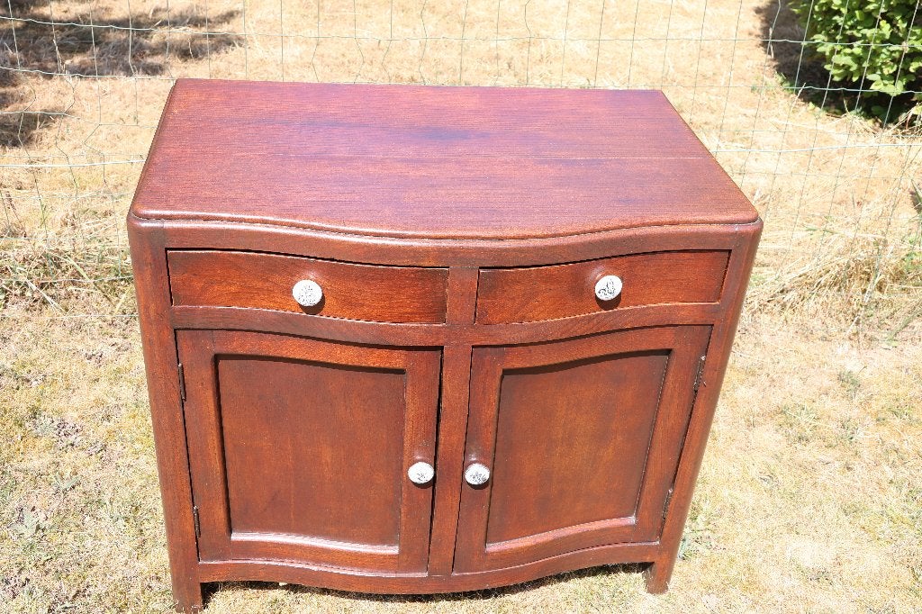 PETIT MEUBLE - 2 PORTES ET 2 TIROIRS., 25 à 50 cm, Moins de 100 cm, Enlèvement, Utilisé