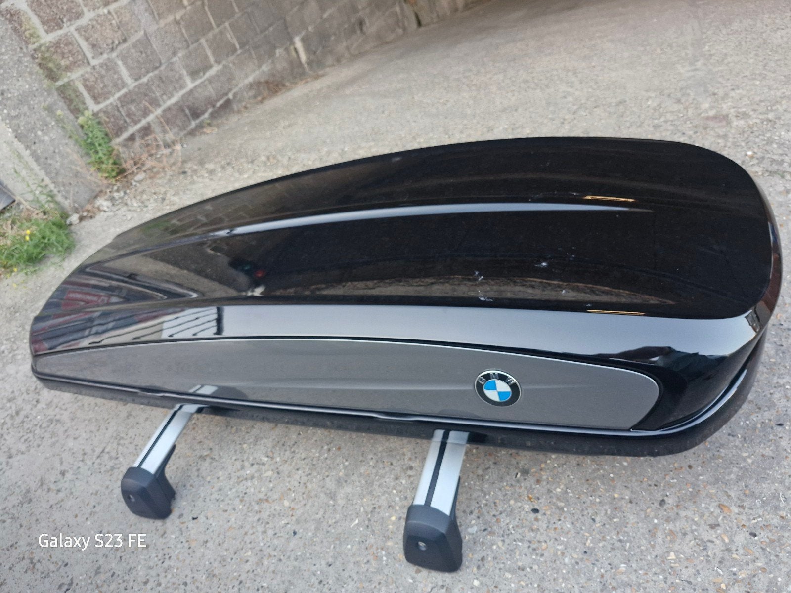 Dakkoffer met Dakdragers BMW, Ophalen, Zo goed als nieuw