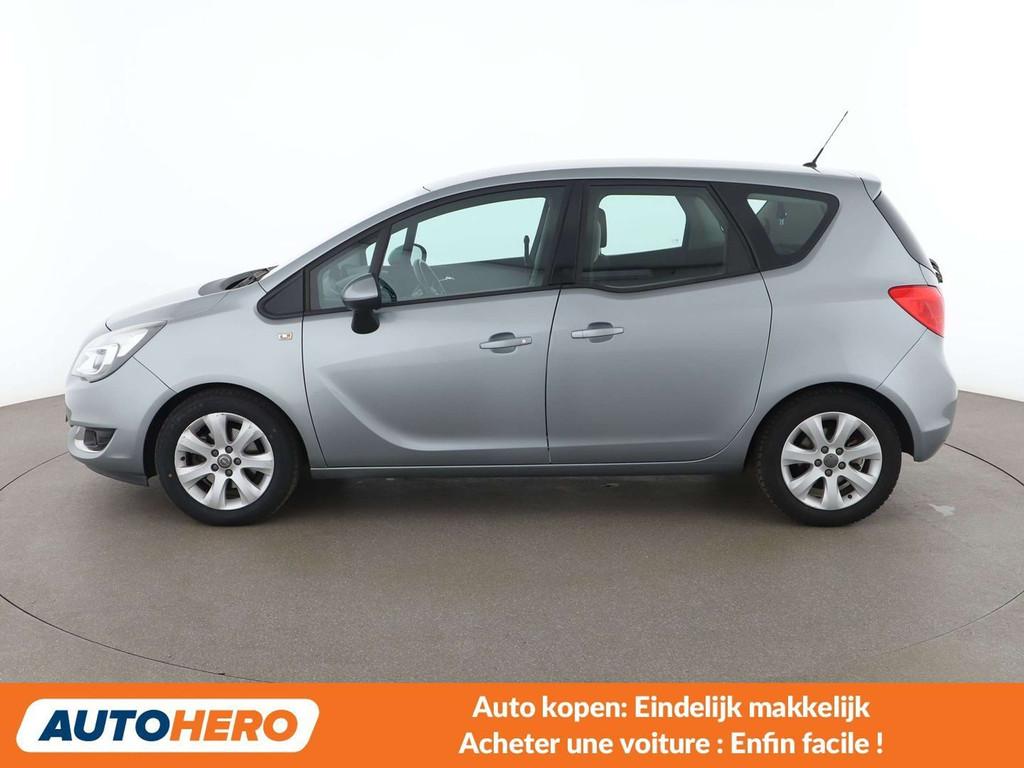 Opel Meriva 1.4 Edition (bj 2014), Auto's, Opel, Stof, 74 kW, Zilver of Grijs, 101 pk