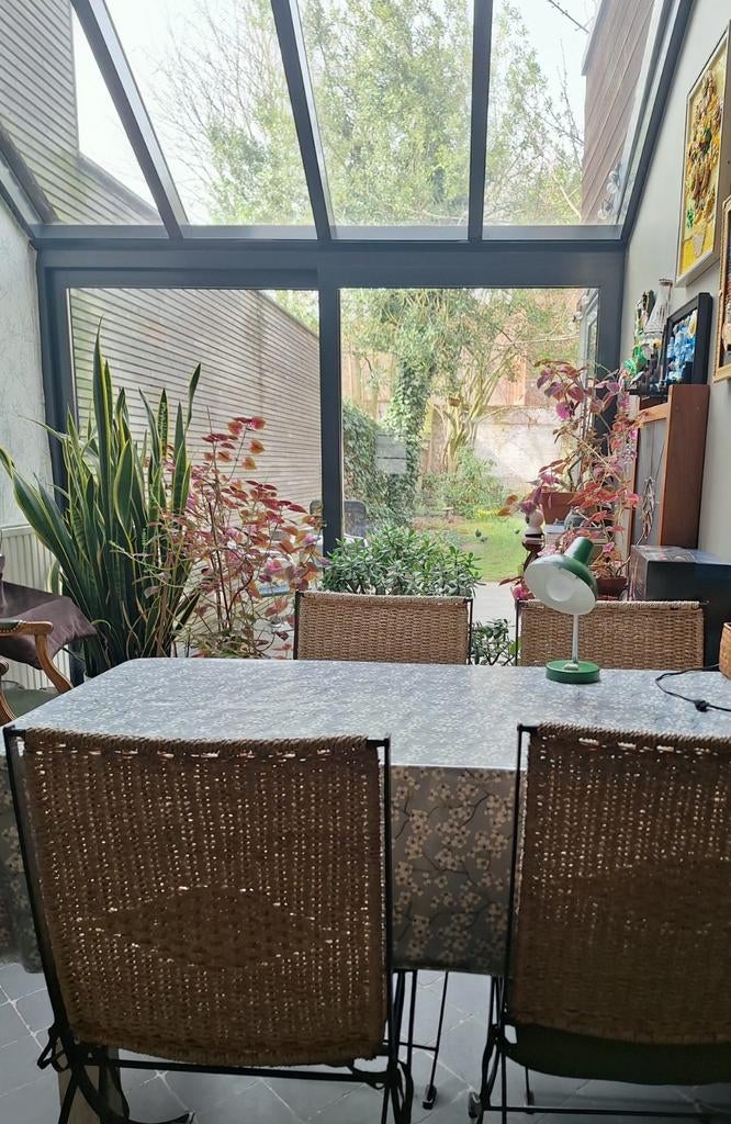 6 rieten stoelen. goede staat., Ophalen