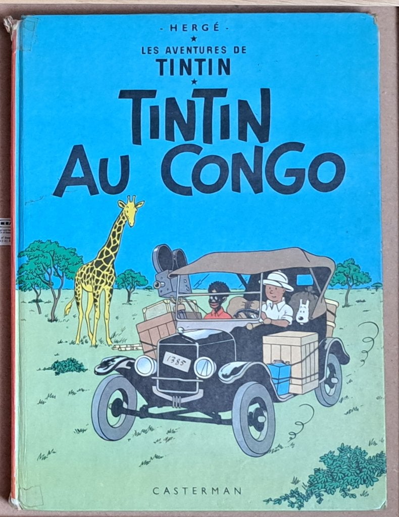 TINTIN AU CONGO - B42 - 1974, Enlèvement ou Envoi, Une BD, Utilisé, Hergé