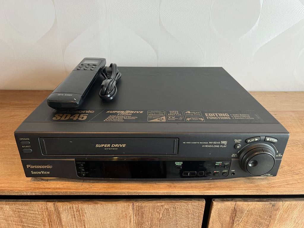 Panasonic NV-SD45, Audio, Tv en Foto, Videospelers, Ophalen of Verzenden, Refurbished