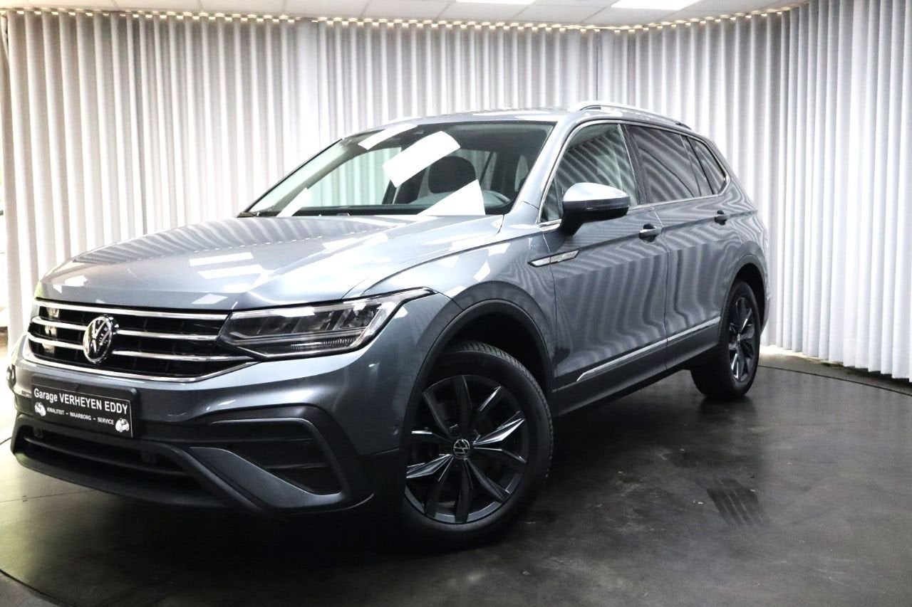 Volkswagen Tiguan Allspace 7 zitplaatsen (bj 2022), Auto's, Automaat, Stof, 4 cilinders, Geheel digitaal combi-instrument
