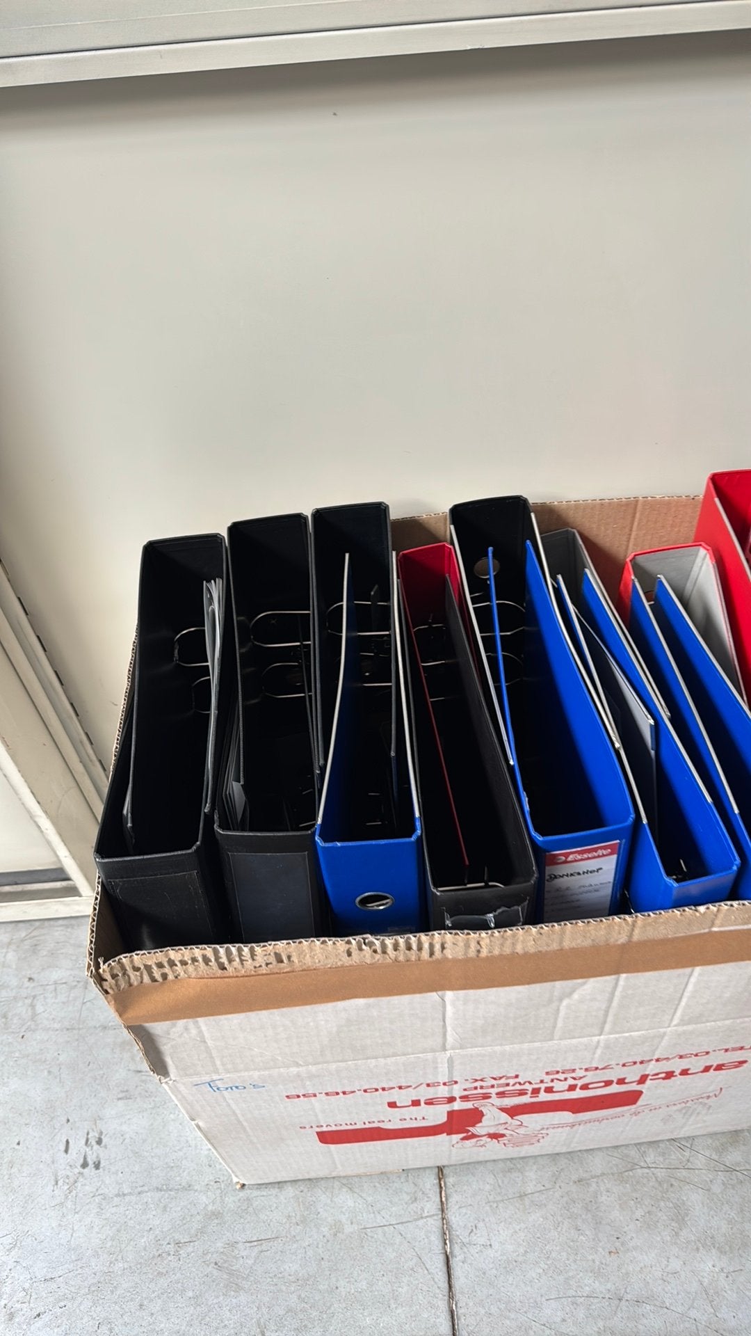 112 klasseurs nieuwe en gebruikte en een aantal kleine, Ophalen, Zo goed als nieuw