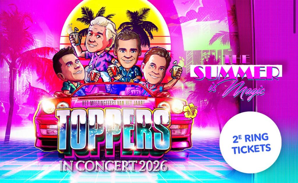 2x Toppers 2e ring zitplaatsen (zilver) 20 juni 2026, Tickets en Kaartjes, Twee personen